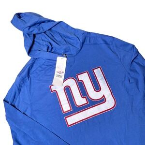 NEW NFL New York Giants Hoodie Mens‎ S Blue Long Sleeve Pullover Sweatshirt